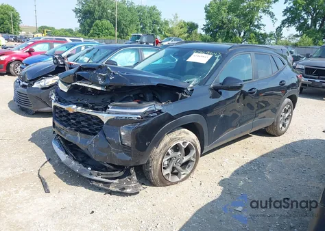 2024 Chevrolet Trax Fwd Lt из США, поврежденный, VIN KL77LHE20RC006405